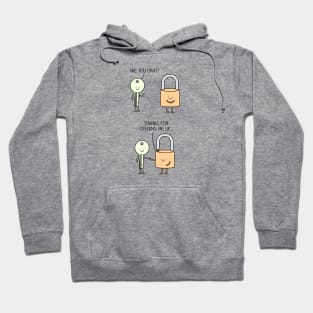 Communication is key Hoodie